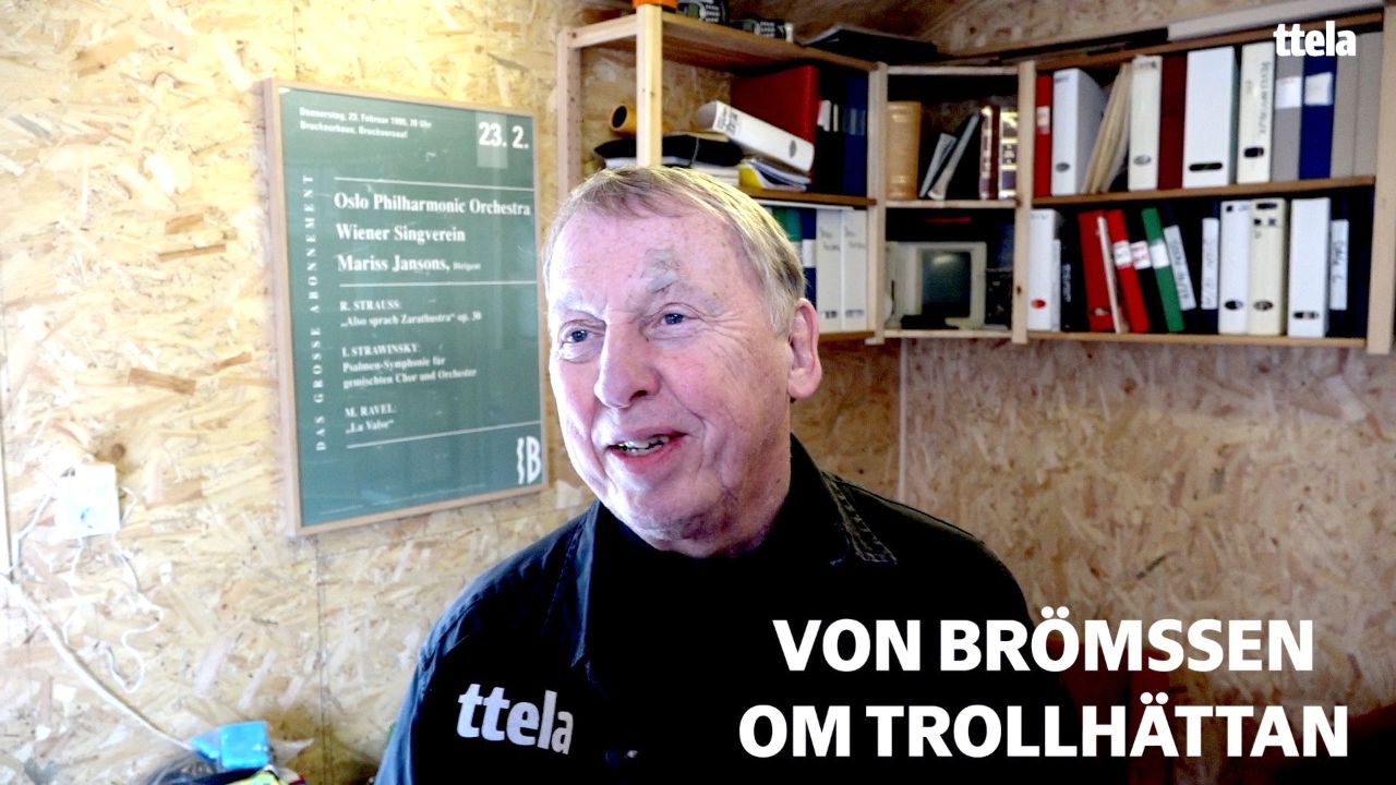 Tomas von Brömssen om Trollhättan