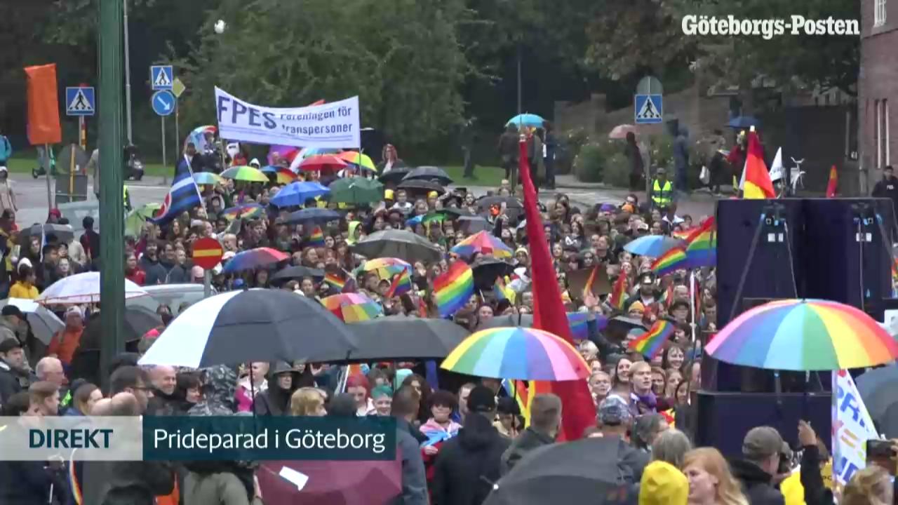 Prideparad i Göteborg
